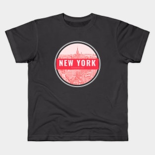 New York The City That Never Sleep Kids T-Shirt